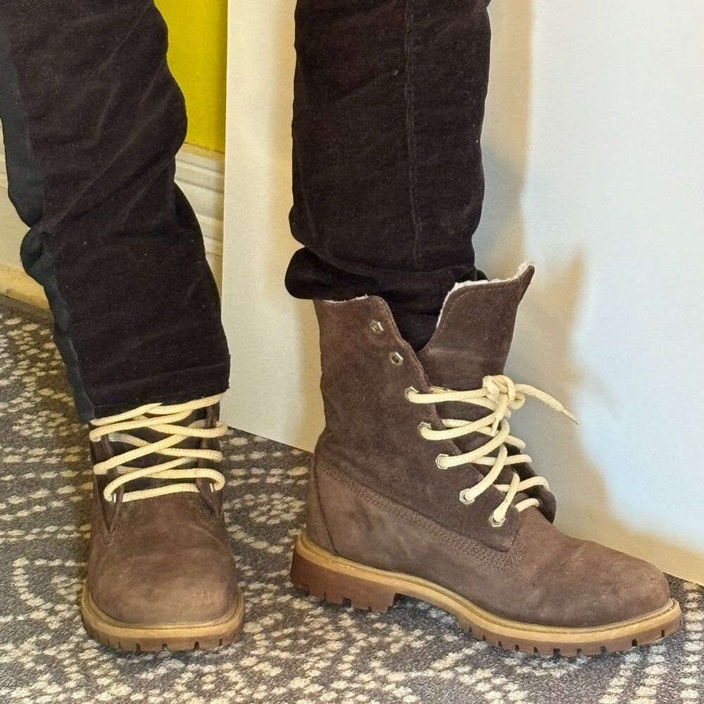 Timberland lace-up winter boots